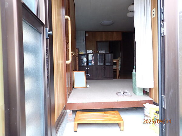 玄関です。