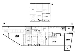 伏見区柿ノ木浜町　京町家 10Kの間取り