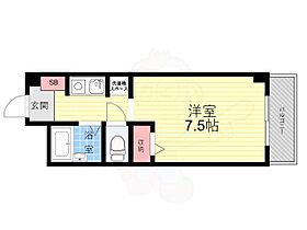 ルーズベリアJ 503 ｜ 兵庫県川西市小花２丁目2番6号（賃貸マンション1R・5階・22.50㎡） その2