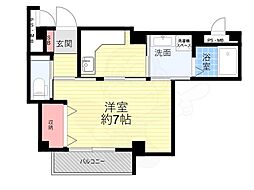 中央日進ビル 1Kの間取図画像