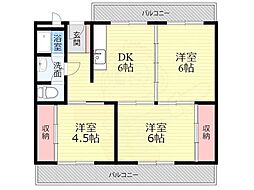 ヴィラひばりが丘 2階/-
