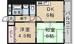 マリンコート川西 3階