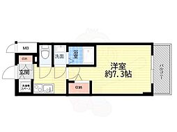 ファーストフィオーレ川西プリモ 1Kの間取図画像