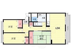 エスペランサ宝塚弐番館 3階/-