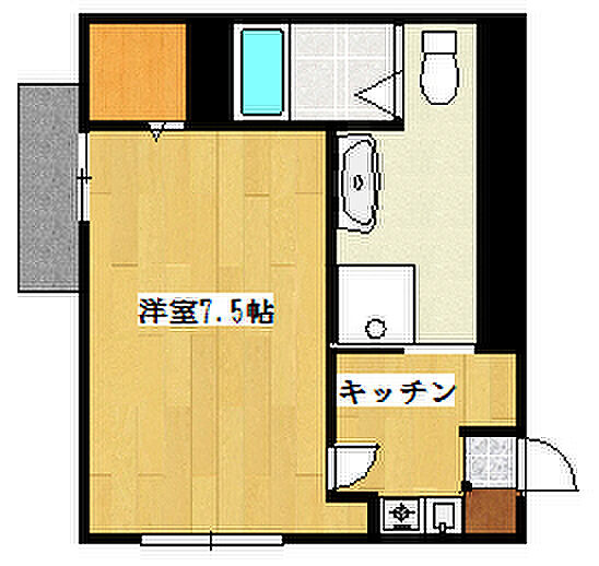 同じ建物の物件間取り写真 - ID:214049580410