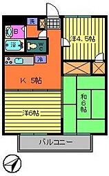 間取図画像 3K