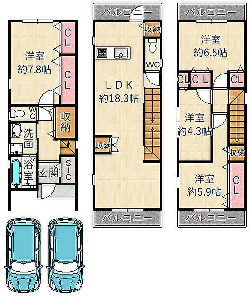 間取り：328000528096