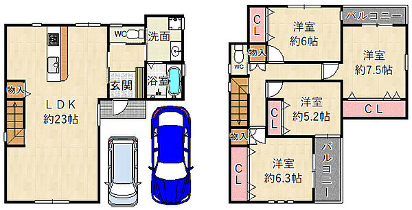 間取り：327001667409