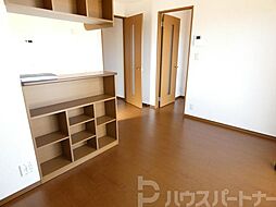 京成松戸線 松戸新田駅 徒歩7分の賃貸アパート 1階2LDKのリビング/ダイニング