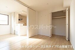 東武野田線 六実駅 徒歩12分の賃貸アパート 1階1LDKのリビング/ダイニング