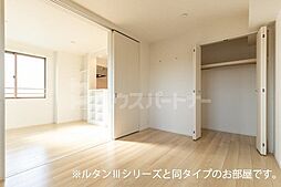 東武野田線 六実駅 徒歩12分の賃貸アパート 3階2LDKのリビング/ダイニング