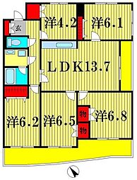 間取図画像 5LDK