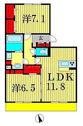ティアレスII 1階