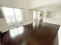 パークシティ柏の葉キャンパス二番街　ミッドタワーC棟 25階2LDKのリビング/ダイニング