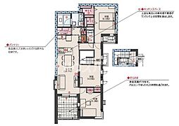 ForestGrande I 2階3LDKの間取り