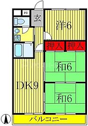 間取図画像 3DK
