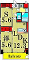 グランジュテ28階16.0万円