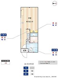 間取図画像 ワンルーム