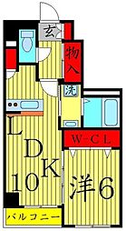 URBAN 1LDKの間取図画像