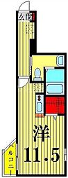 エルスタンザ東綾瀬 3階/306