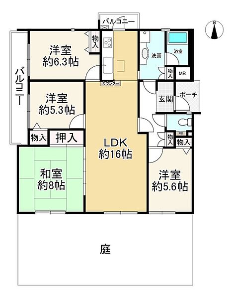 間取り：329000143993