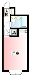 ラミアール成増 ワンルームの間取図画像