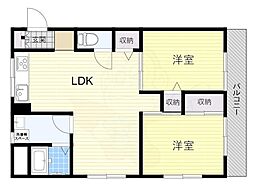 浜寺昭和ハイツ 2階