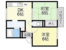紙屋ハウス5番館E棟 2階/-