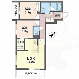 サウザンド和泉 2階