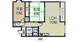 シャンロワール 2階/202