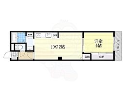 アーバンコート 1LDKの間取図画像