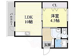 羽衣団地C棟 3階/-