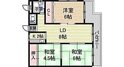 コーポ千萩 3階/-
