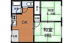野口文化西棟 1階/-