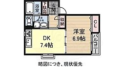 メゾンソレイユ 1階/-