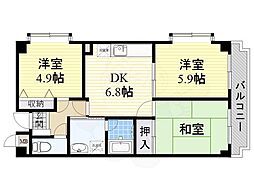 南海線 泉大津駅 徒歩18分 4階/-