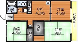シティハイムコスモス 1階