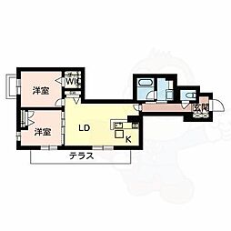 シャーメゾンサカイパークス2 1階/-