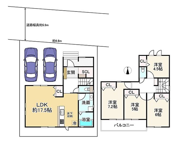 間取り：326000266449
