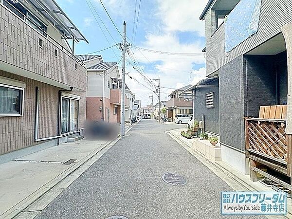 前面道路スッキリしております