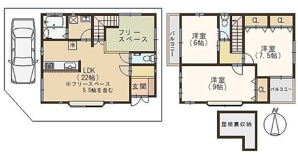 間取り：327002261396