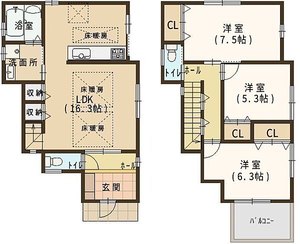 建築プラン例
