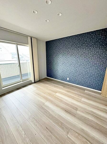 シンプルな内装で、家具もレイアウトしやすいです！