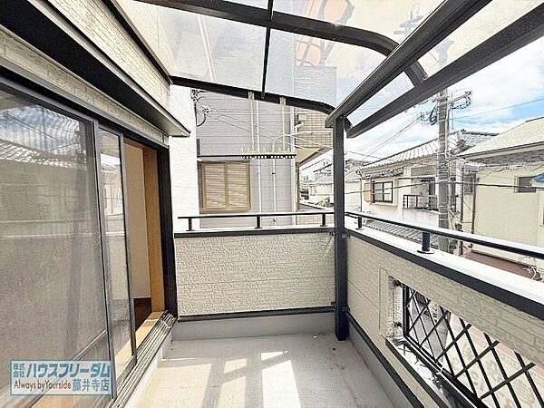 バルコニーを拡大表示