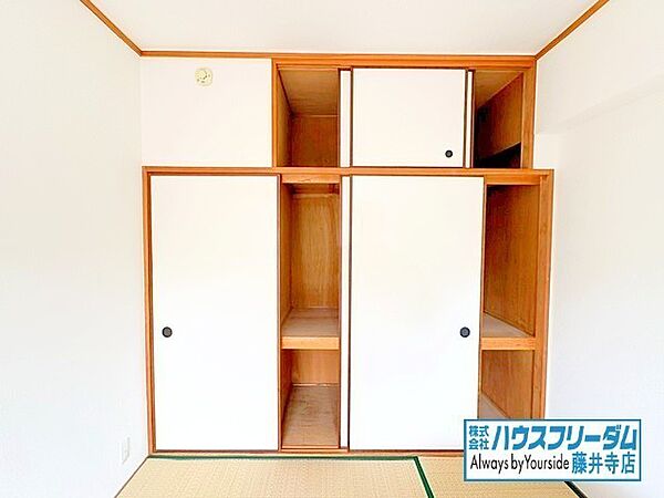 和室にも収納が確保されています！
