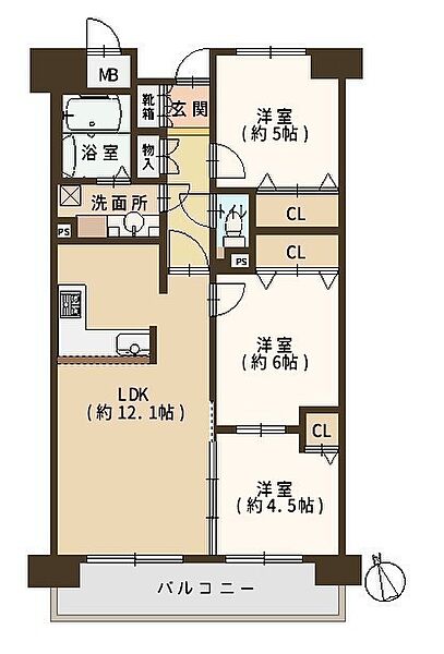間取り図はこちら♪