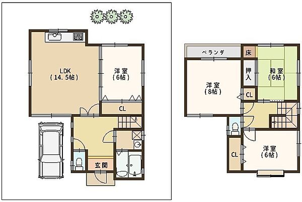 間取り：327002857464