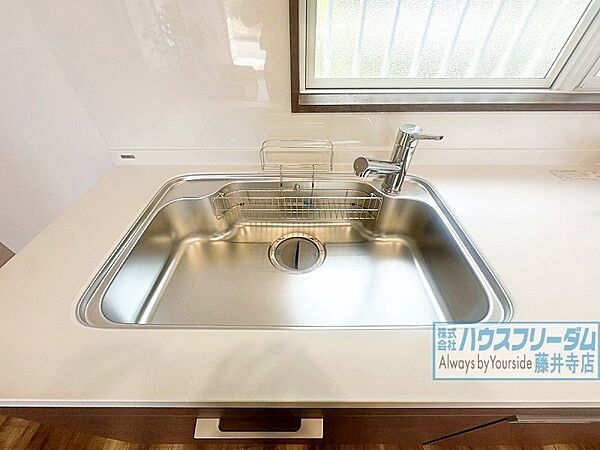 使い勝手の良いワイドサイズのシンク！