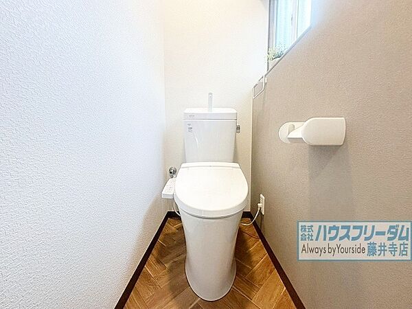 トイレにはウォシュレット完備！