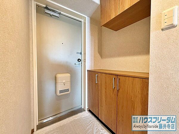 すっきりとした玄関まわり！